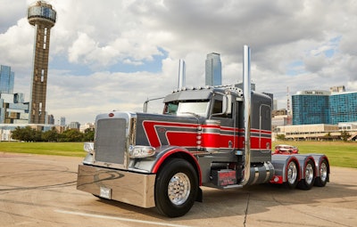 Best of Show, Working Bobtail at the 2019 Pride & Polish went to Kaleb Hammett and his 2017 Peterbilt 389. The truck also won awards for Bobtail, 2011 and Newer; Interior, OEM Sleeper; Paint, Bobtail; and Engine.