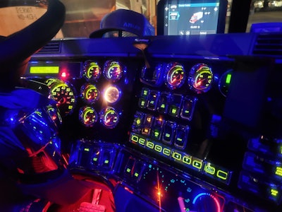 The interior of Burgess’ Coronado.