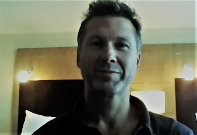 Oregon-headquartered James Davis, in a screen-grab from the live-feed portion of last night’s broadcast of the panel discussion with all of the finalists. You can watch it in full at the bottom of this post.