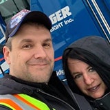 Patrick Leblanc and Nathalie Rivard.