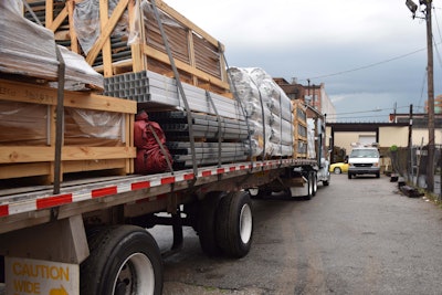Reduced demand for construction materials, among many other types of freight, took a toll on trucking as the pandemic set it.