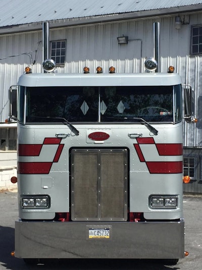The Pennsylvania-based owner-operator is currently using the truck for local work, but he plans to take it over the road after it gets a little wear.