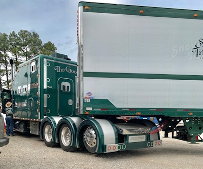 Daniel and Phyllis Snow have added customizations to their truck over their 15 years of ownership, working on pieces at a time through the years.