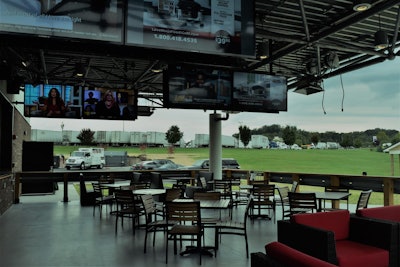 … as noted just down the way from the truck parking lot.