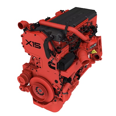 The X15 Performance Series gets a fuel economy boost of up to 2% over the prior generation.