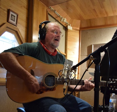 Malayter also recorded his “I’ve only known you for 18 years,” detailed in the story at this link with a video, but didn’t have time to finish the vocal track at the Nashville session.