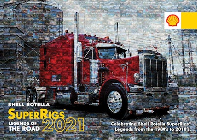 The 2021 Shell Rotella SuperRigs calendar is now available to order online.