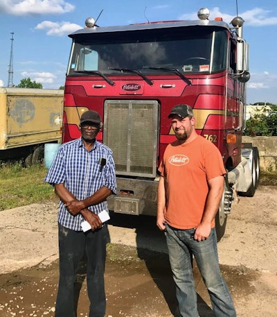 Owner-operator Thomas (left) was retiring, Landis said, in order to spend more time caring for his ailing wife at home.