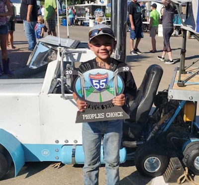 Rooster Davis won the People’s Choice award at the Laid Back on I-55 Truck Show in Perryville, Missouri, in August.