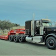2021 Peterbilt 389 with Landoll trailer