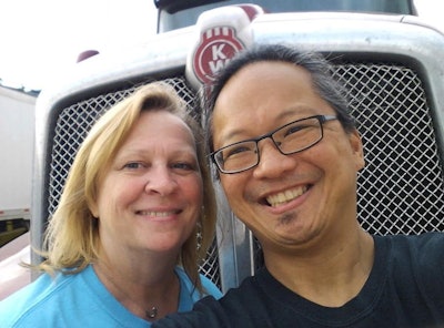 James Valdez and his wife Deanna DeLong