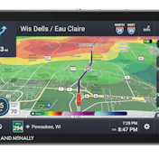 Rand McNally’s Overdryve 8 Pro II features navigation, SiriusXM, calling and texting, a dash cam and more.