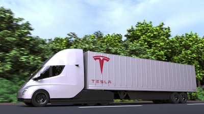The Tesla Semi is still on track for 2021 production despite the battery shortages the company is facing.