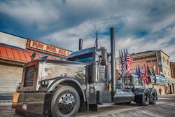 Chuck Timbrook's 'BlackOut' tribute truck