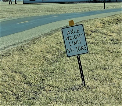 Handling seasonal weight restrictions in northern states