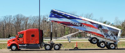 Payne trucking semi truck