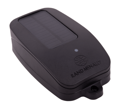 Rand McNally's TrueTrack S110 solar-powered asset tracker.