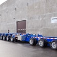 Including the truck, the HighwayMax Dolly&Booster creates a 19-axle combination and achieves a payload capacity of about 240,000 lbs. at 20,000 lbs. per axle.