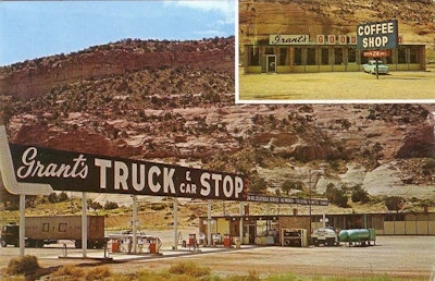 Grant’s Truck & Car Stop, at the Arizona-New Mexico border