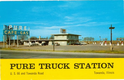 The Pure Truck Station in Towanda, Illinois