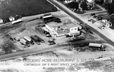 Dixie Truckers' Home Restaurant in McLean, Illinois
