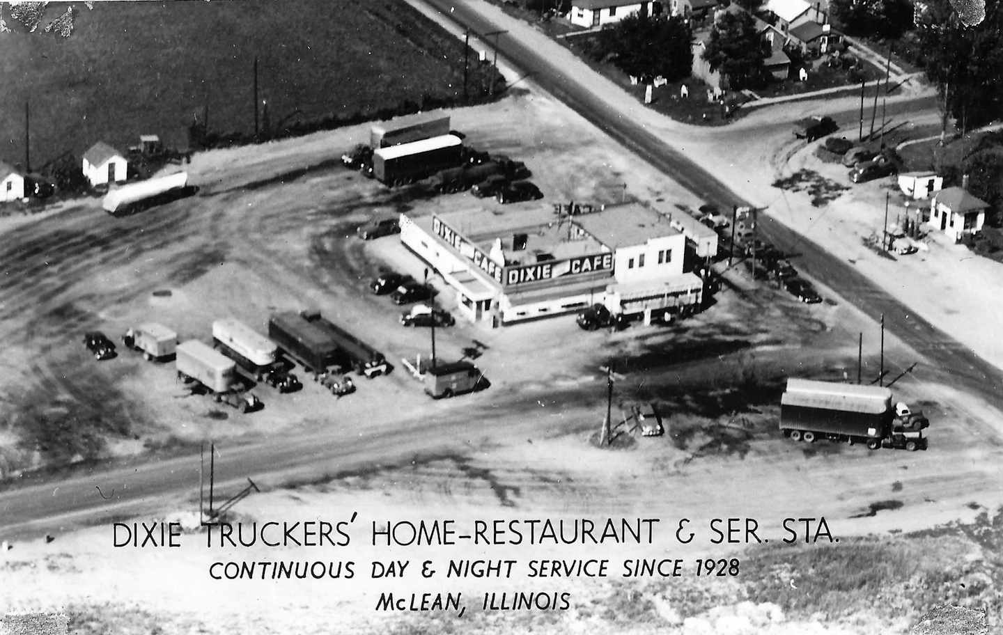 Dixie Truckers' Home Restaurant in McLean, Illinois