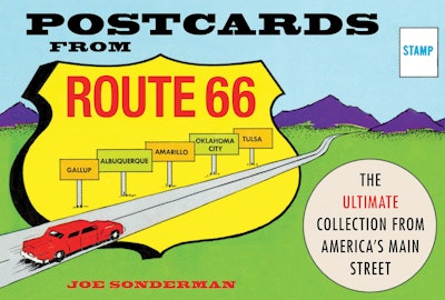Joe Sonderman's cover for Postcards from Route 66