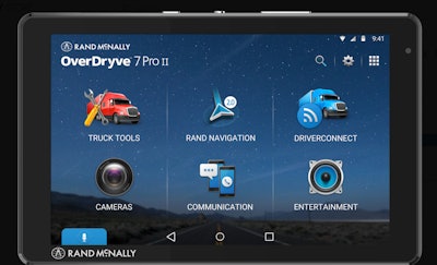 Rand McNally's OverDryve 7 Pro II