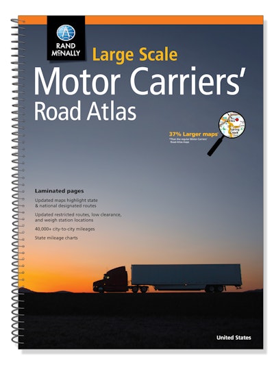 Rand Mcnally Truckers Road Atlas