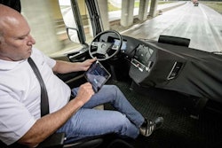 Trucking Future Driver In Autonomous Truck