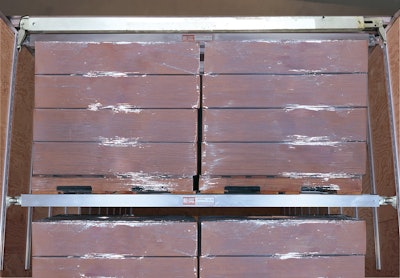 New extended clearance height for van decking system | Using decking to safely stack two levels of palletized freight in a single trailer can double cargo capacity. However, some captive decking systems can get in the way of larger cargo or risk forklift damage during loading and unloading. The Kinedyne new extended-clearance head design for the K2 Kaptive Beam decking system moves logistic beams almost two and a half inches higher in the trailer, providing even more clearance for forklifts and freight. The design, the company says, creates up to 3 percent more free space at the top of the trailer when the beam is stored — maximizing the available cubic space when decking is not required. The new head assembly is made from anodized high-strength aluminum. It moves within Kinedyne’s vertical track to position and securely lock the beams wherever they are needed for decking or shoring. The K2 weighs 25 percent less than Kinedyne’s K1 Kaptive Beam track and can also be recessed to maximize trailer interior width.