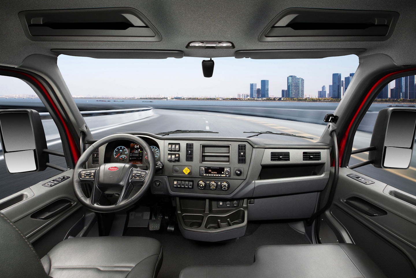The dash layout of the Model 535 and Model 536 is customizable by application with available space for optional gauges, switches and ram mounts.