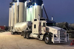 truck at natural gas site