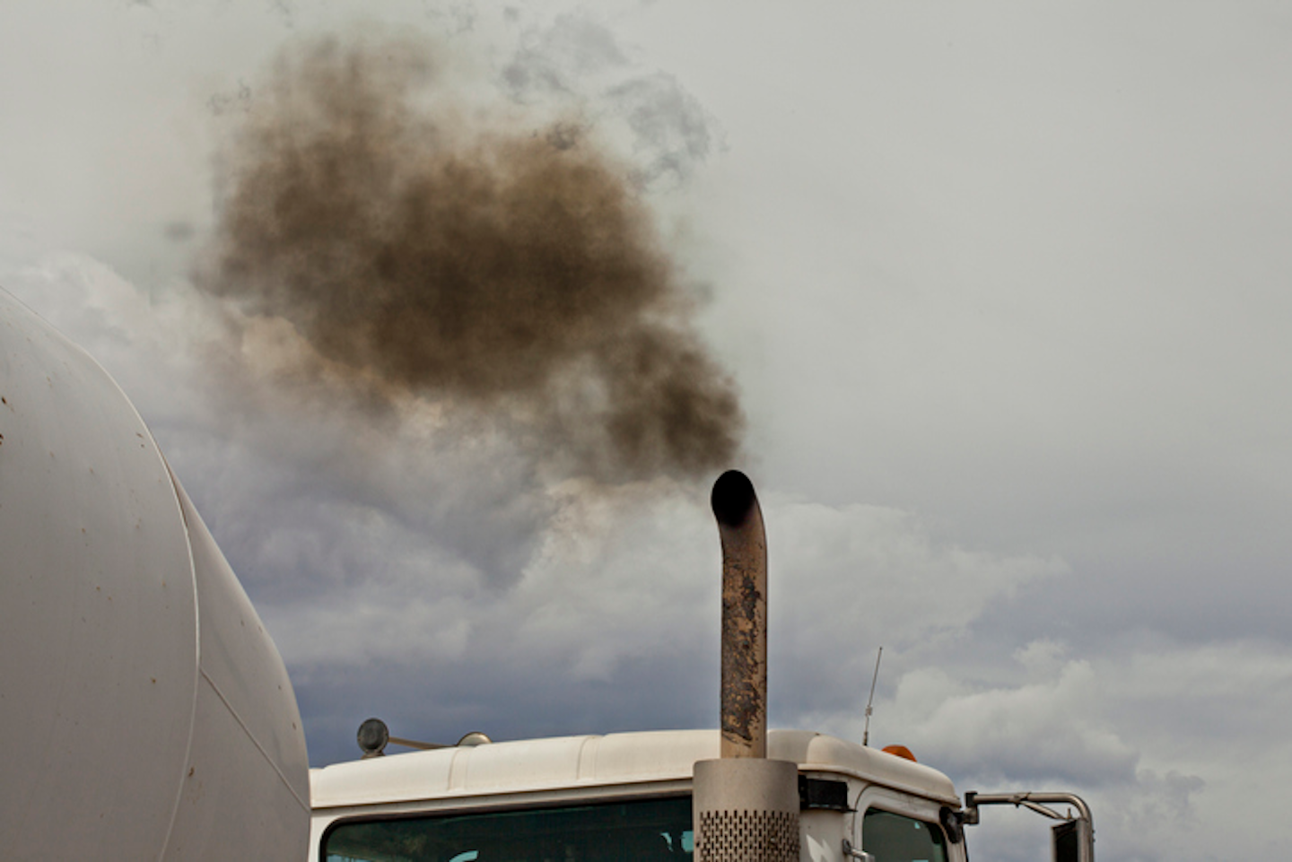 Among the lyrics boosting the trucker’s rebel image: “Well, my rig's a little old but that don't mean she's slow; there's a flame from my stack and that smoke's blowing black as coal.”