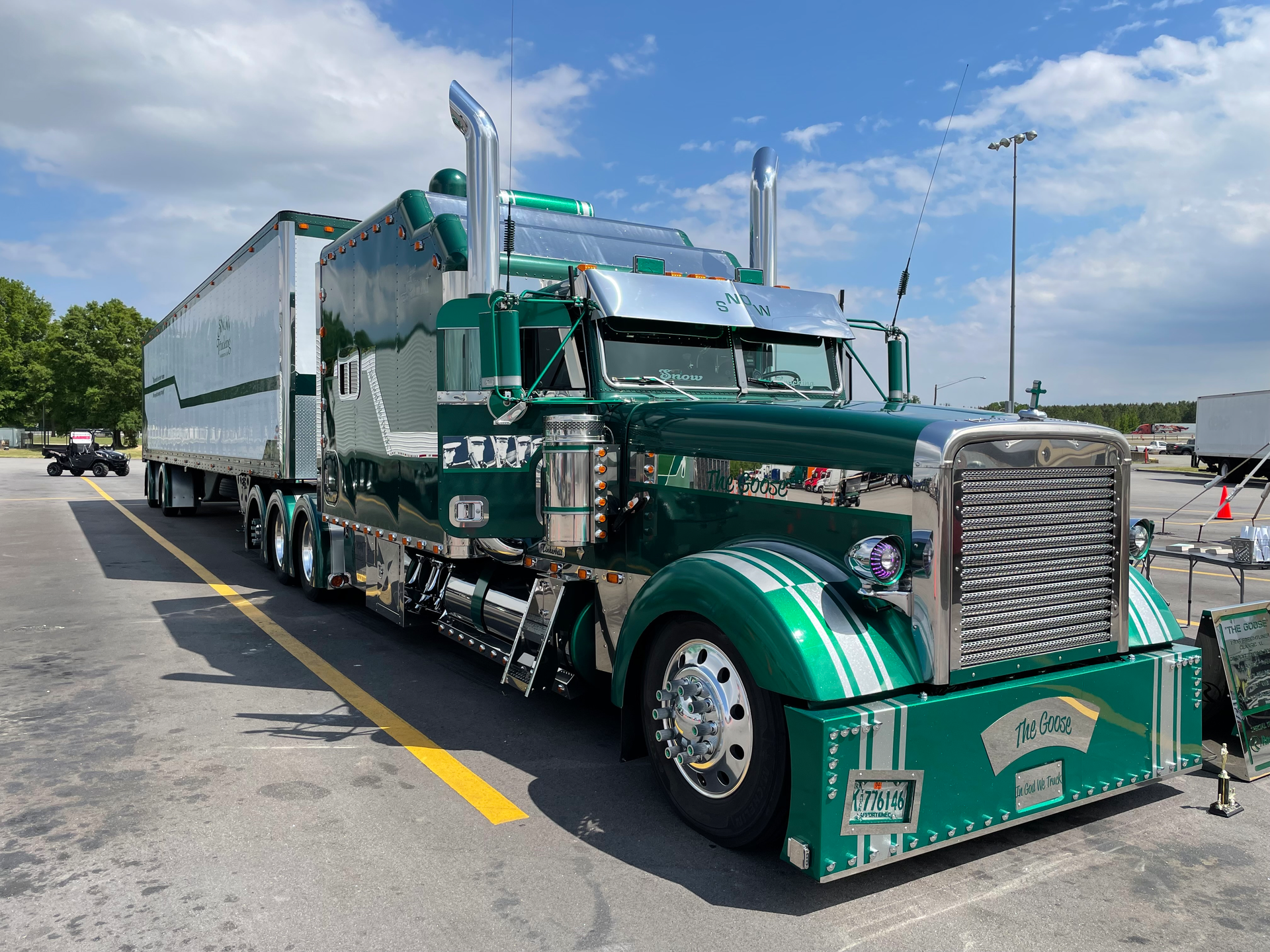 Here come the truck shows Scenes from Kenly 95 Overdrive