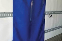 The Kold-Front Refrigerated Curtain System kit includes an 84-inch Kin-Slider aluminum roller track; three five-wheel rollers; standard-sized 26 oz. PVC commercial-grade curtain – 60 inches wide by 102 inches long, ballast-weighted; and four hook and loop fasteners.