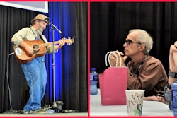 Paul Marhoefer performs as Max Heine looks on