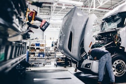 Volvo Trucks assembly line