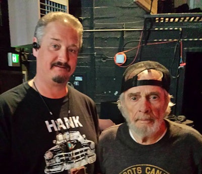 Al Cotter and Merle Haggard
