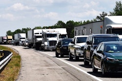 bumper to bumper traffic on i85