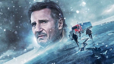 Ice Road movie graphic