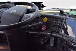 modern truck dashboard