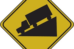 runaway truck sign