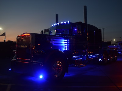 Winner: 'Blue Moon' 2019 Peterbilt 389 of Aaron Walters, Pipestone, Minn.