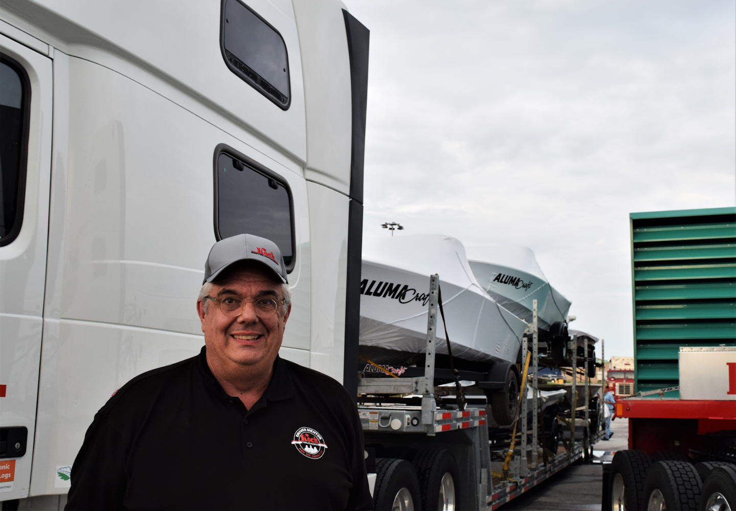 Mark Stratton of Koch & Sons Trucking