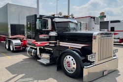 Kiegan Nelson drives this 2020 Peterbilt 389 for Rollin' Transport, out of Richfield, Wisconsin. The truck won Best of Show at the 39th annual Shell Rotella SuperRigs in Hampshire, Illinois.