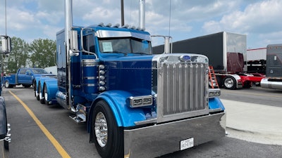 Truett Novosad, the owner of Caldwell, Texas-based Equipment Express, won second runner-up with this 2007 Peterbilt 379, 'Doc Holliday.' Novosad also won Best Theme with the unit – one of four he had in the competition.