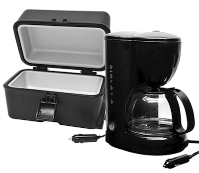 12-volt appliances can be the difference between eating properly or having to get by on pre-packaged snacks.