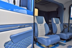 suicide doors, interior of truck