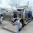 'Cowboy of the Road,' the Trucker's Choice-winning rig of Marcel Pontbriand, headquartered out of Nevada.